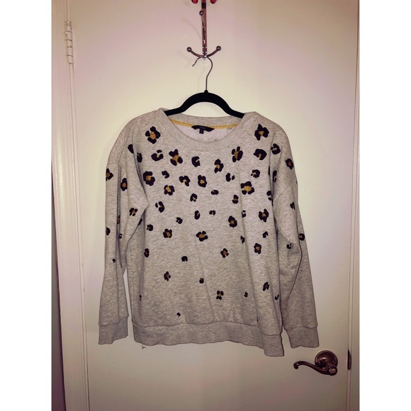 next Tops - NEXT - Sparkly Leopard Sweatshirt